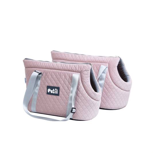 Sac de transport pour chien et chat, intérieur rembourré, bien chaud, épais et confortable, rose