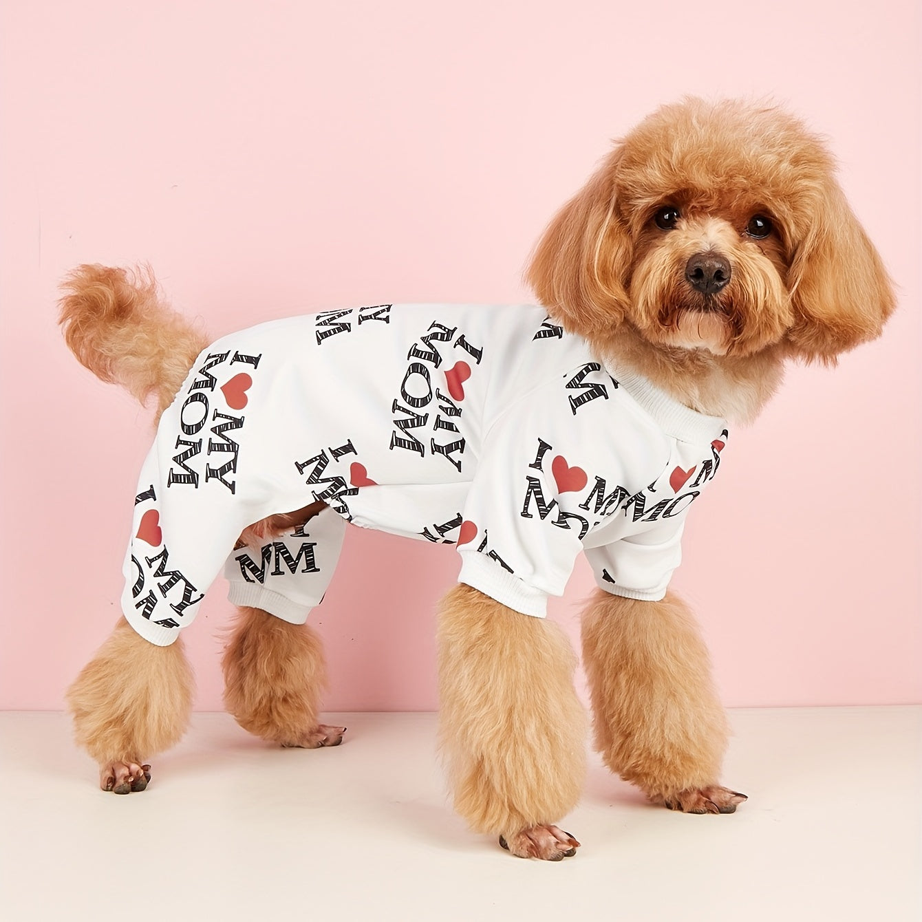 T-shirt pour chiens et chats « I Love My Mom » & « I Love My Dad »