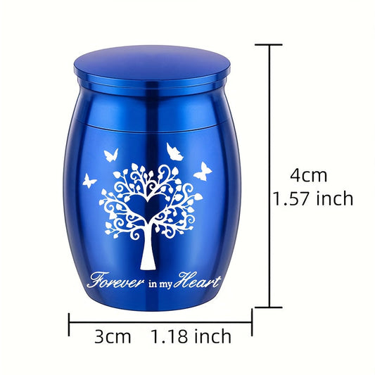 Mini urne Arbre de vie – Aluminium – vue principale