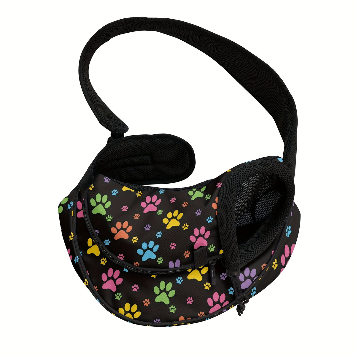 Sac bandoulière motif pattes – Petit chien & chat – photo produit 11