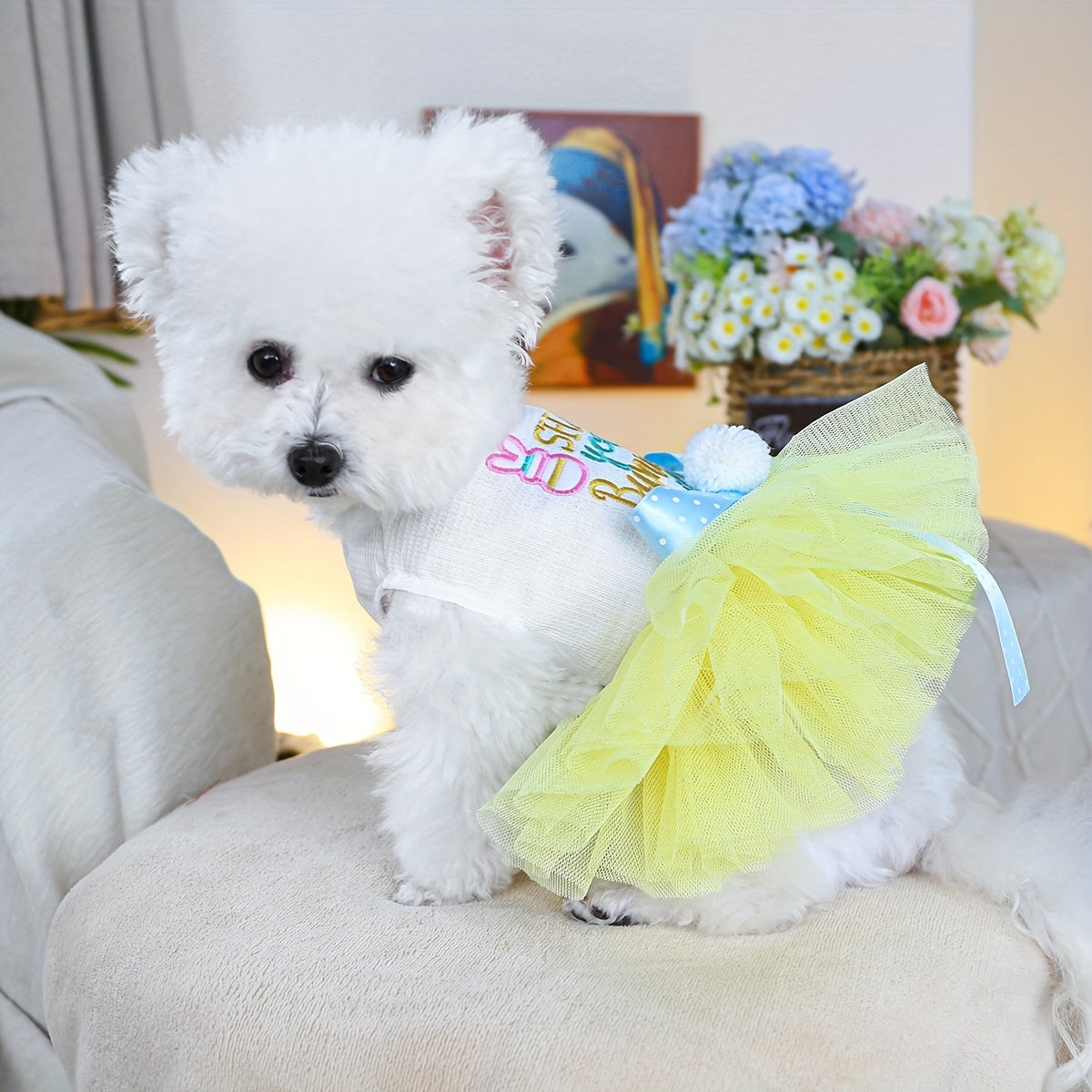 Robe princesse de Pâques – Tulle & lapin – photo produit 4