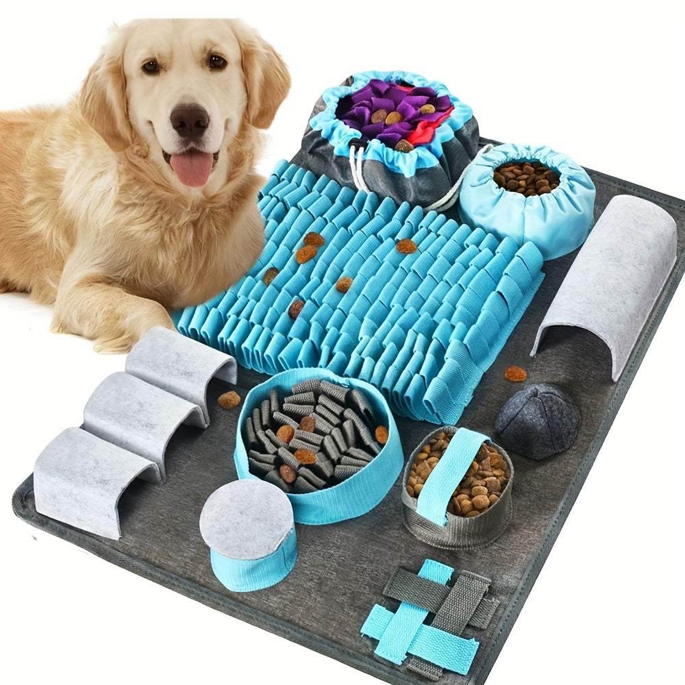 Tapis de fouille pour chien – Jeu olfactif & friandises – photo produit 7