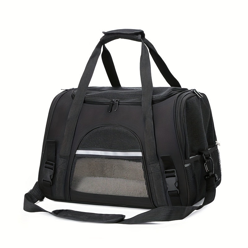 Sac de transport transparent respirant – Chien & chat – photo produit 12