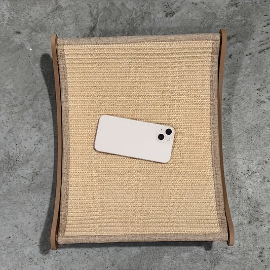 Lit griffoir incurvé en bois – Pour chat – photo produit 2