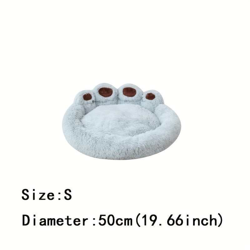 Lit patte d’ours en peluche – Chaud & douillet – photo produit 12