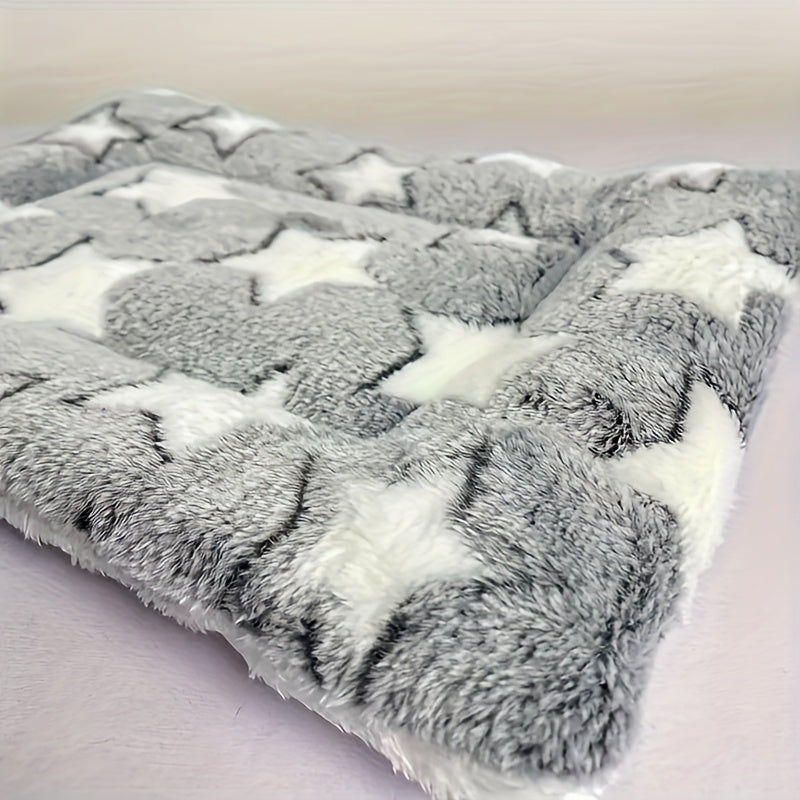 Tapis extra-épais en flanelle – Motif étoiles – photo produit 11