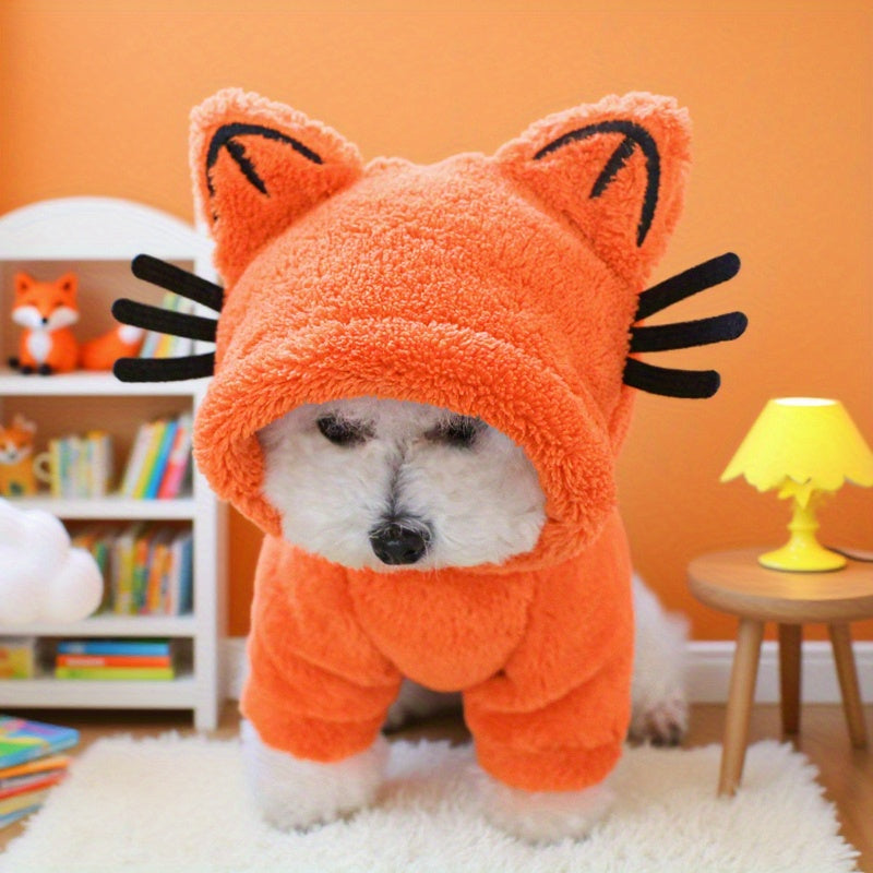 Costume chat orange – Sweat à capuche – photo produit 4