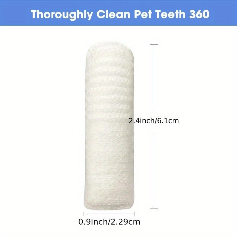 Brosses à dents doigt – Lot de 12 pour chien – photo produit 7