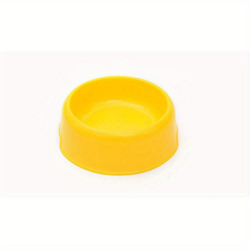 1pc/3pcs/5pcs Adorable Candy Color Small Pet Bowls for Dogs and Cats - Non-Slip Food and Water Feeder Sets