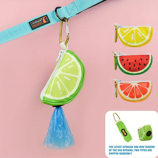 Distributeur de sacs à déjections en forme de fruit – vue principale