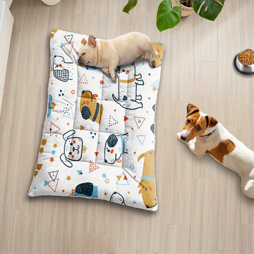 Lit épais motifs cartoon – Chien & chat – photo produit 8