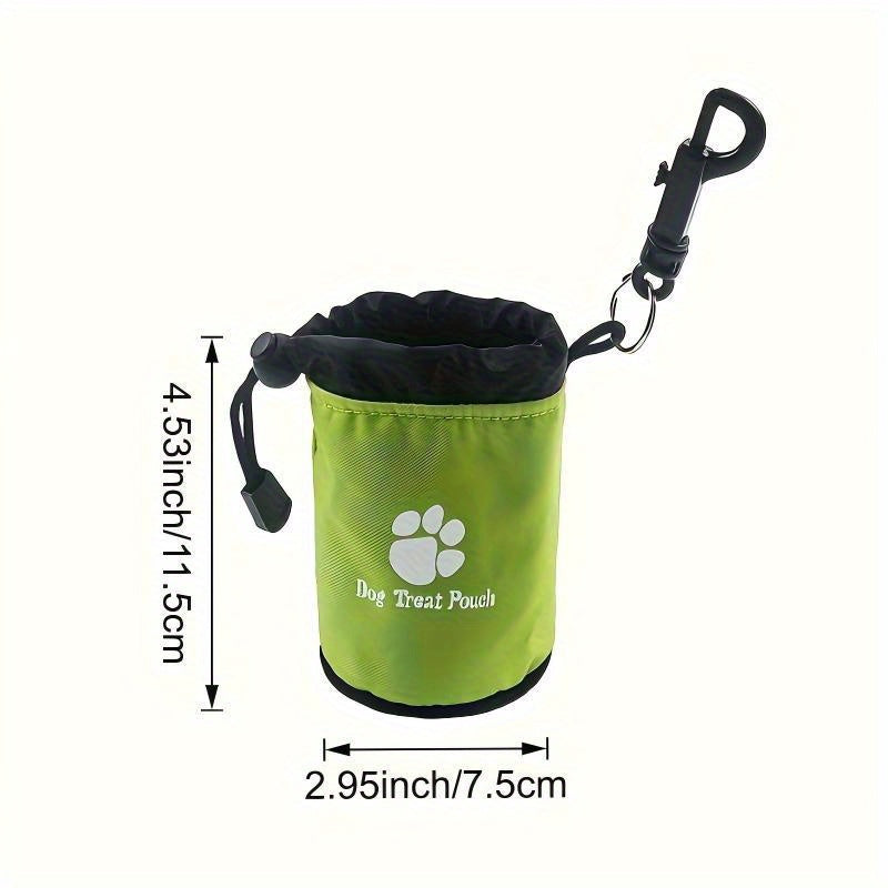 Pochette à friandises pour chien – Mousqueton & cordon – photo produit 3