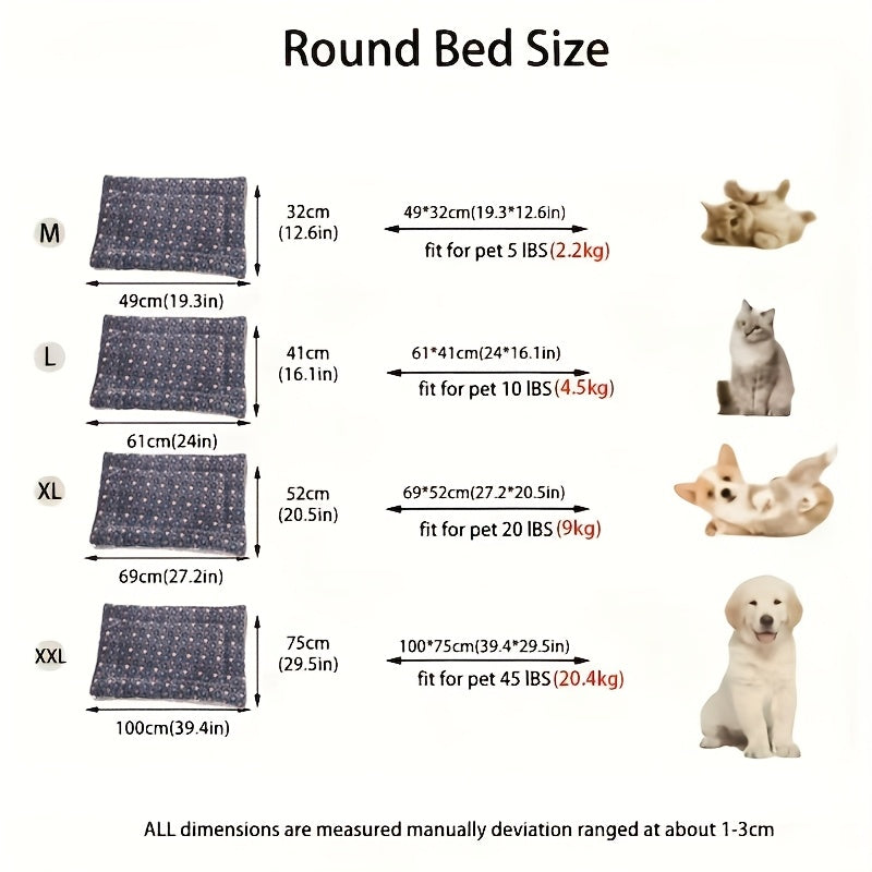Tapis épais motif étoiles – Chien & chat – photo produit 4