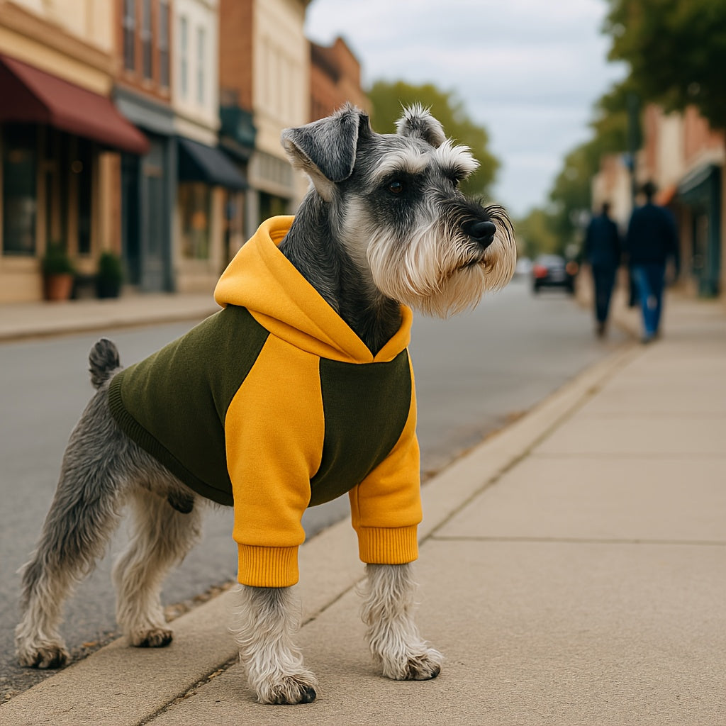 Sweat classique à capuche & poches – Chien – photo produit 3