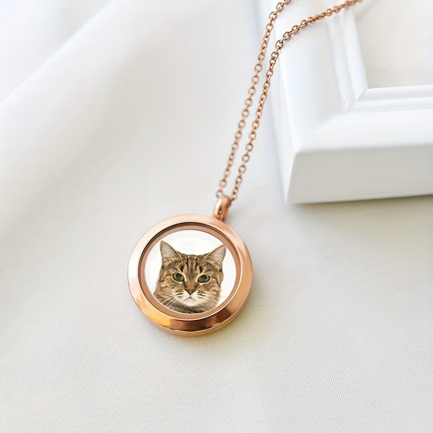 Collier souvenir personnalisé – Photo & poils – photo produit 12