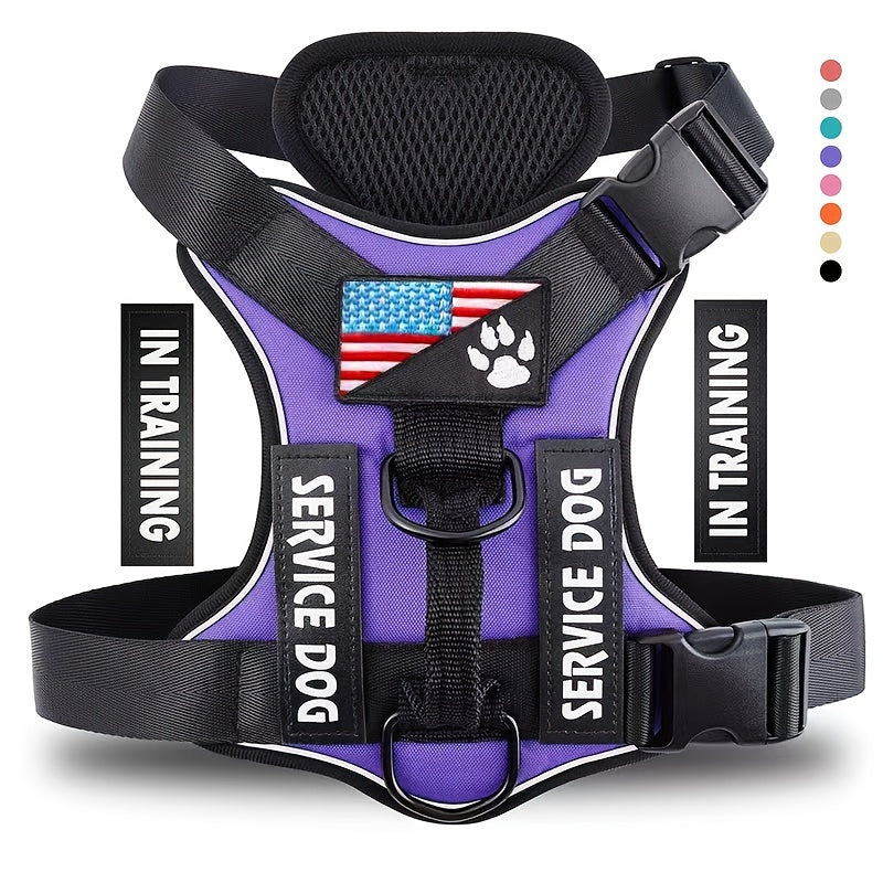 Harnais réfléchissant pour chien – Bandes personnalisables – photo produit 19