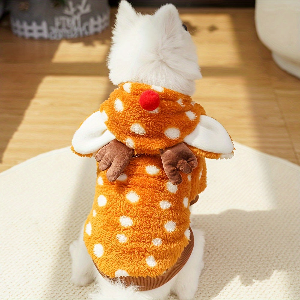 Costume de Noël petite biche – Peluche – photo produit 3