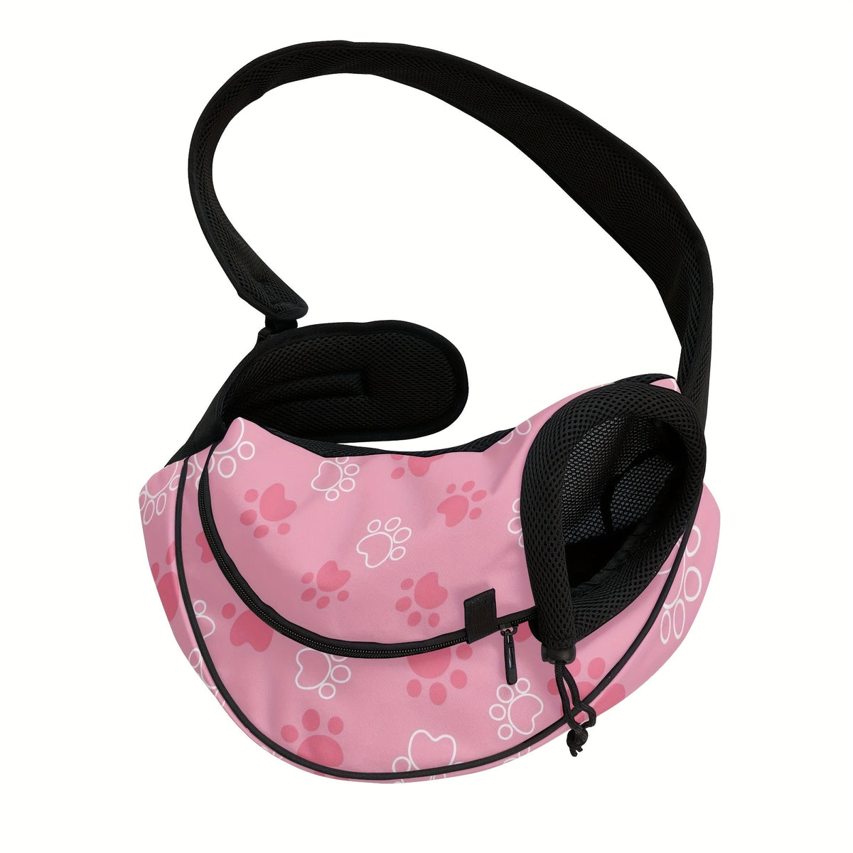Sac bandoulière motif pattes – Petit chien & chat – photo produit 12