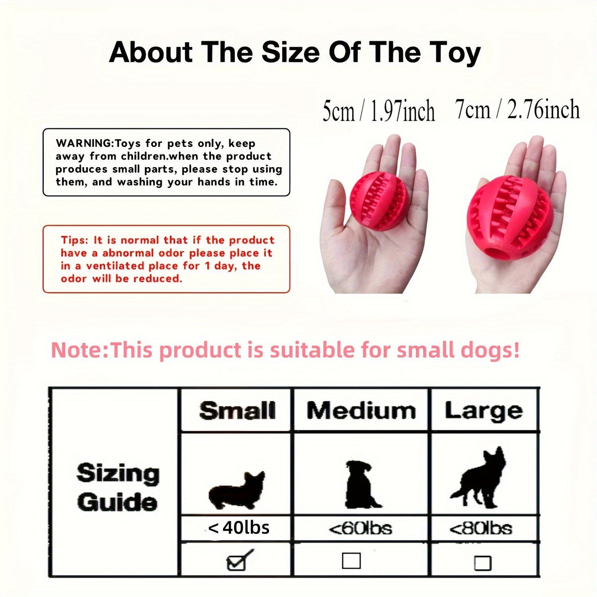 Balle interactive pour chien – Distributeur de friandises – photo produit 3