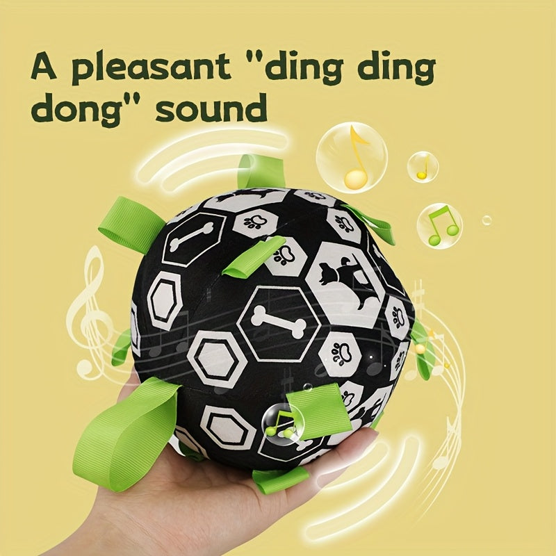 Ballon sonore à cordes pour chien – Jeu extérieur – photo produit 8