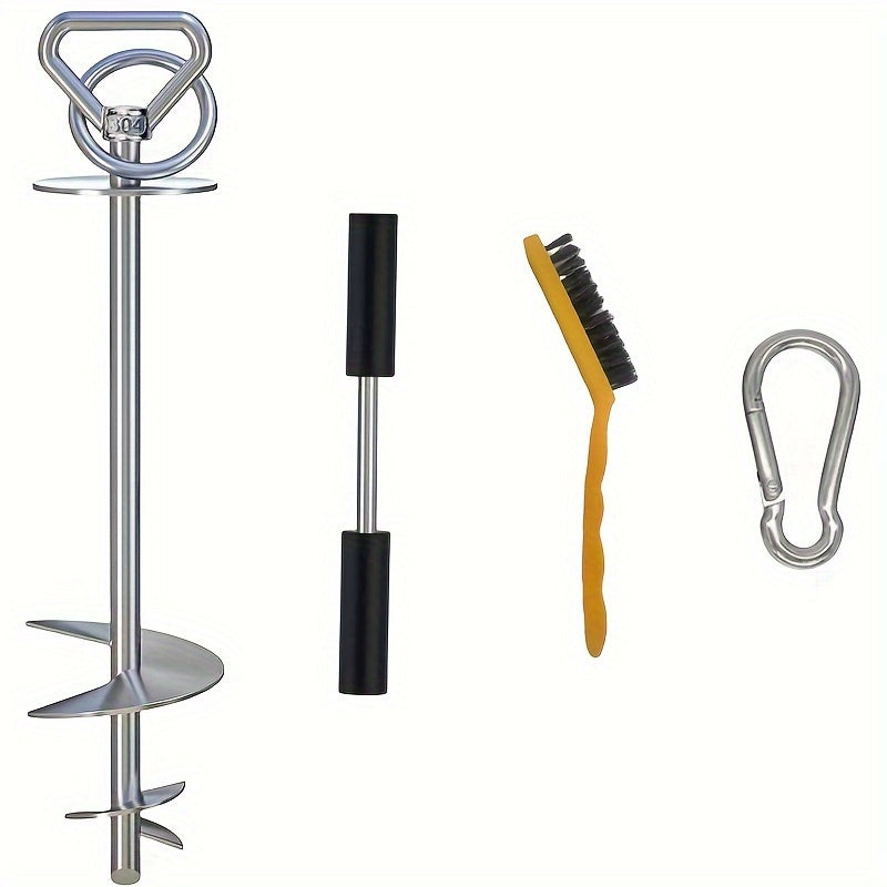 Piquet d’attache inox 360° – Pour chien jusqu’à 90 kg – photo produit 13