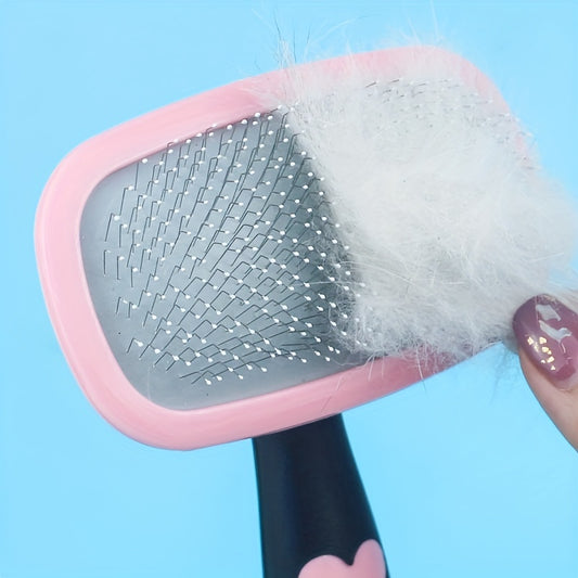 Brosse de toilettage pour chiens et chats pour éliminer les poils morts, diverses couleurs