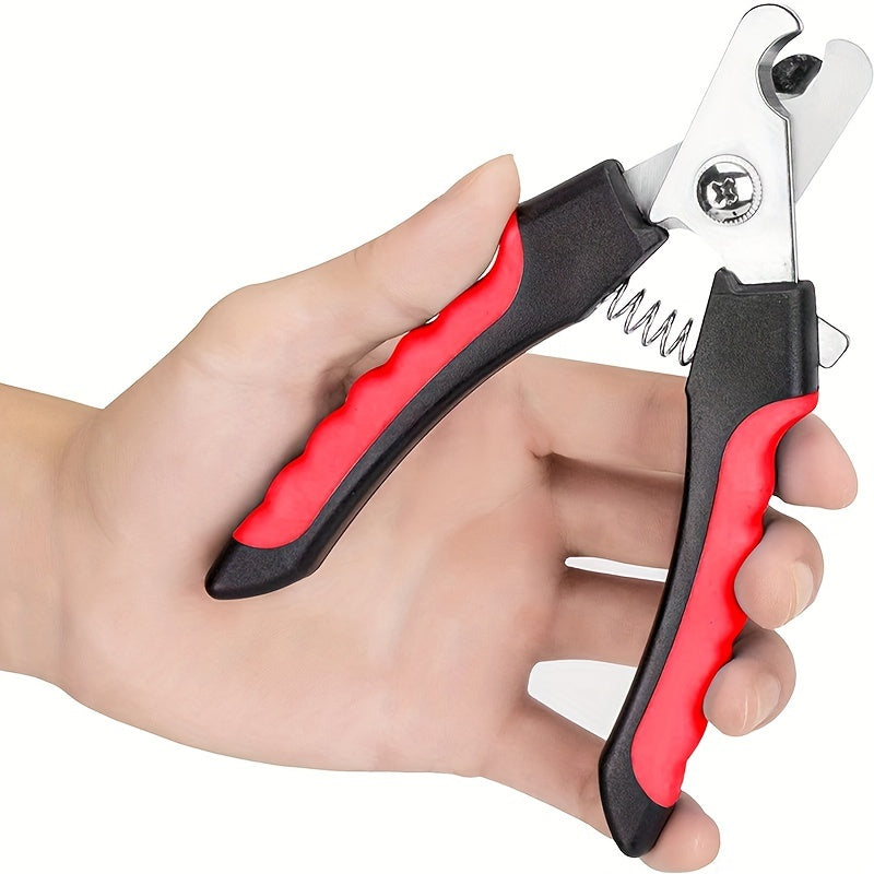 Coupe-ongles pour chien & chat – Noir & rouge – photo produit 6