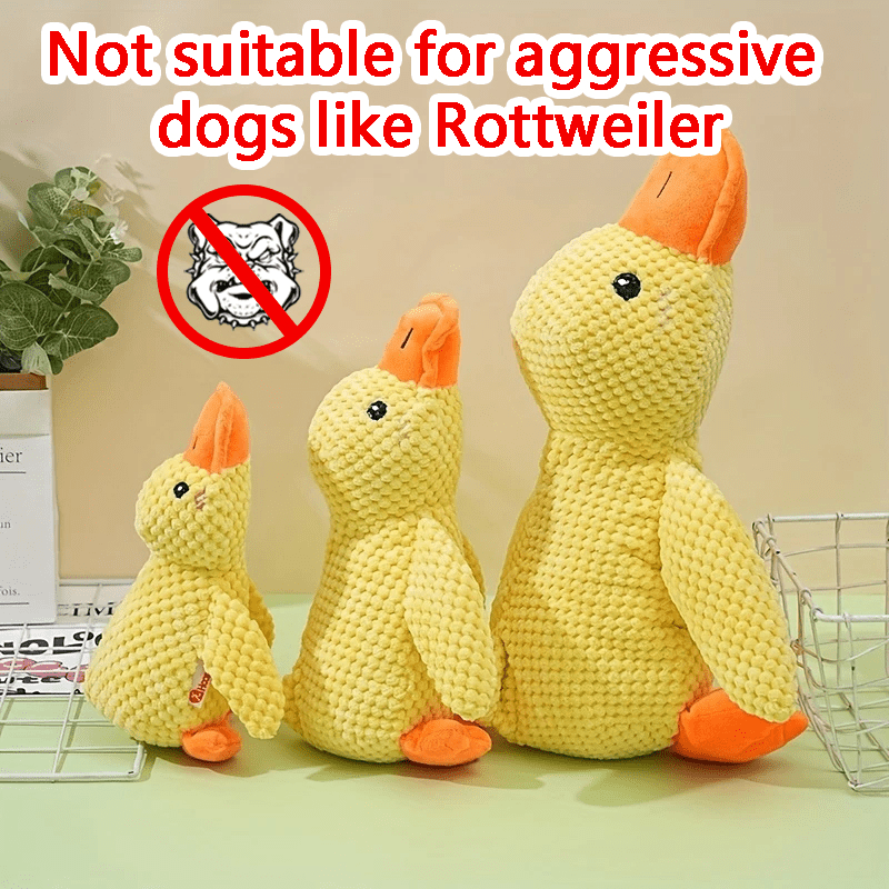 Jouets pour chiens résistants aux mâchouillements - Jouets à mâcher en peluche résistants aux déchirures et qui couinent, pour chiots et perroquets, sans piles, sans danger pour les mâcheurs agressifs, les chiens de gr