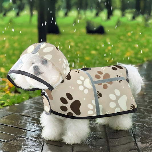 Imperméable motif pattes – Léger & lavable – vue principale