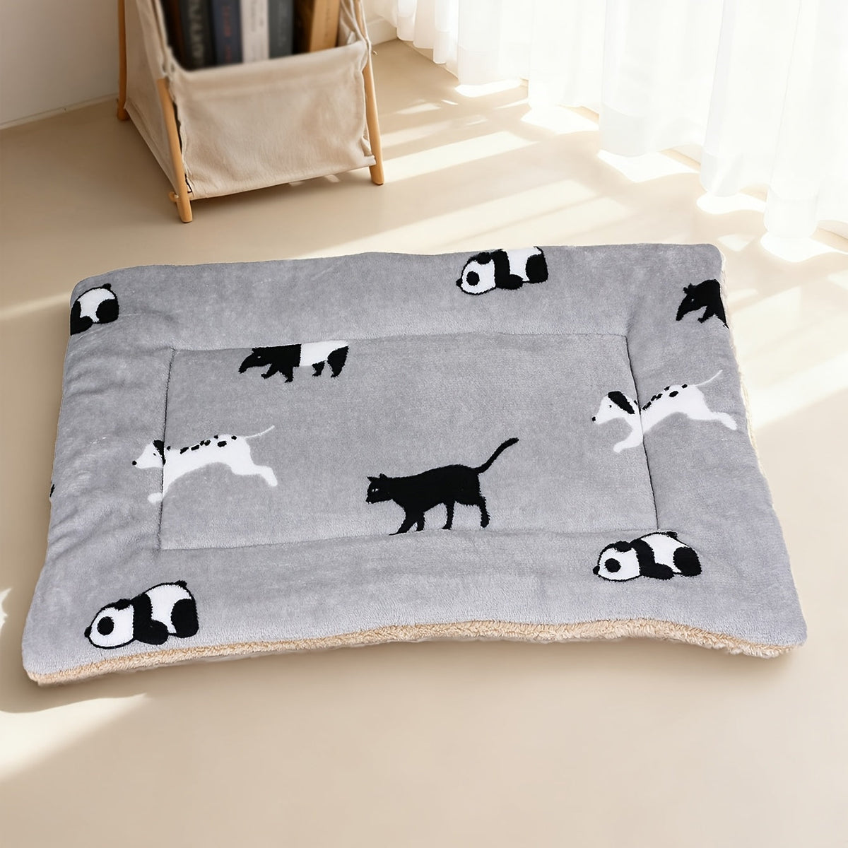 Tapis réversible à motifs – Lavable en machine – photo produit 8