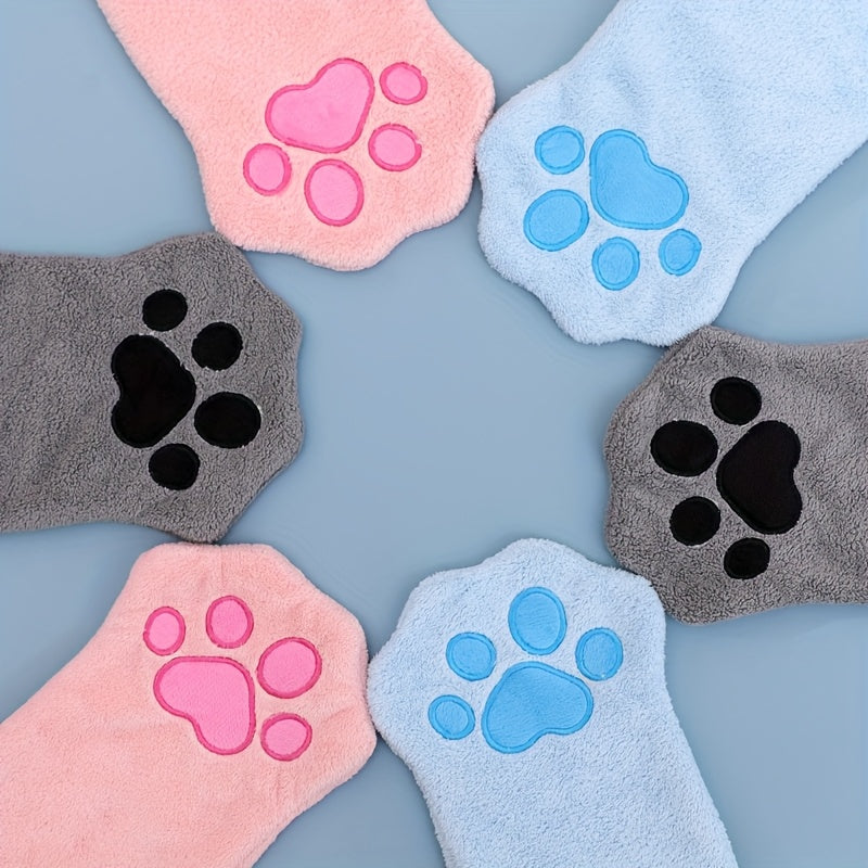 Gants de toilette microfibre – Chien & chat – photo produit 7