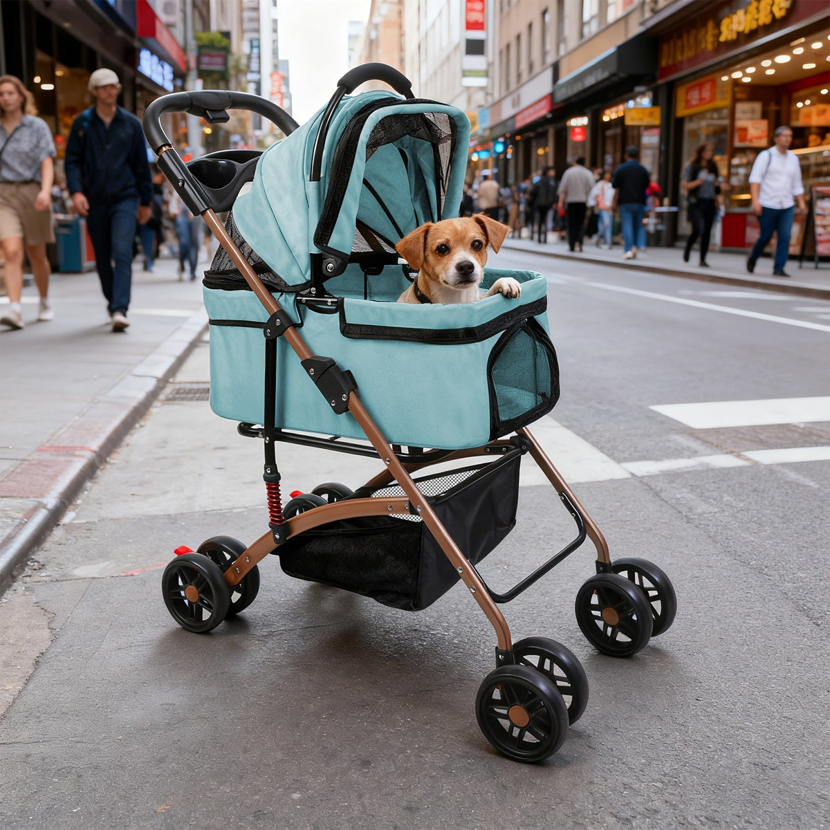 Poussette 2-en-1 tout-terrain – Jusqu’à 25 kg – photo produit 5