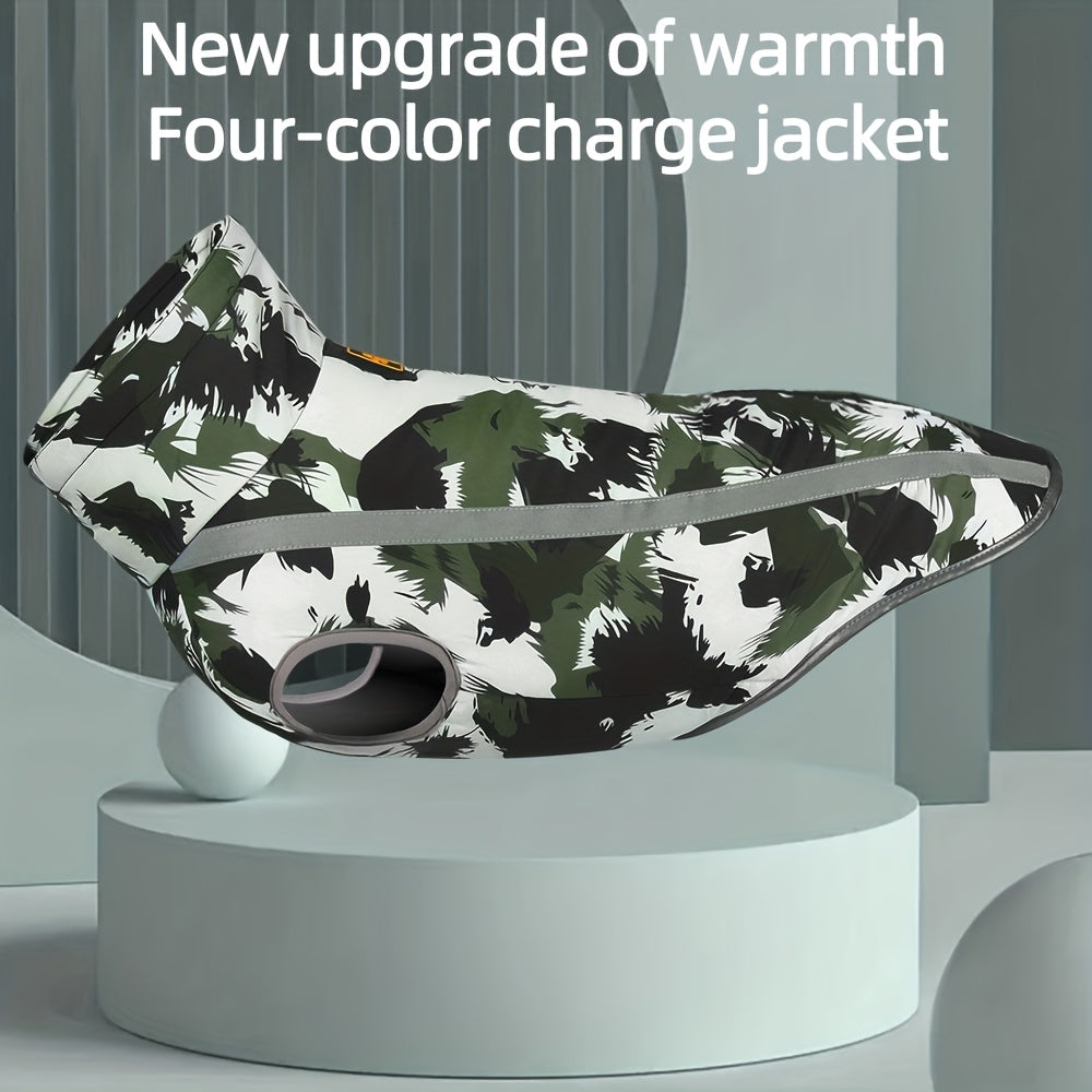 Manteau imperméable à motifs – Réfléchissant – photo produit 4