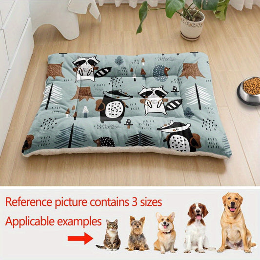 Lit extra-large motifs animaux – Lavable – vue principale