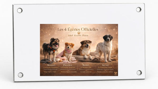 Plaque métal 10 × 15 cm coins droits percée – égéries officielles H&F