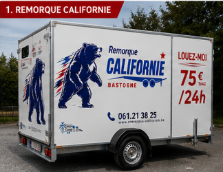 Remorque Californie