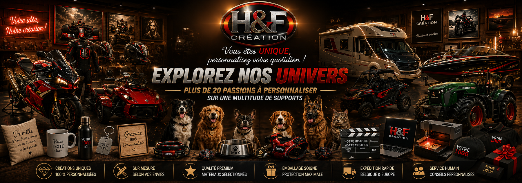 Explorez nos univers